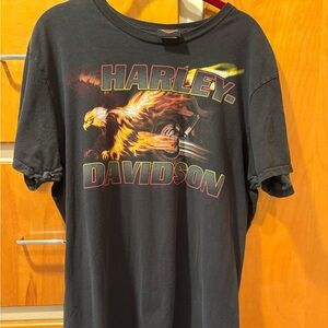 Harley-Davidson Black Graphic T-Shirt Tucson Large Men’s